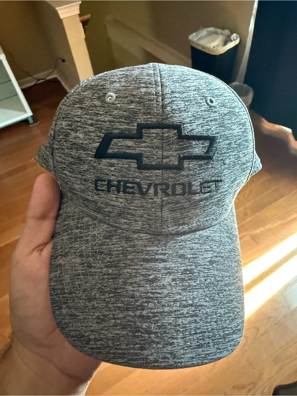 Chevrolet Gray Heather Logo Baseball Cap
